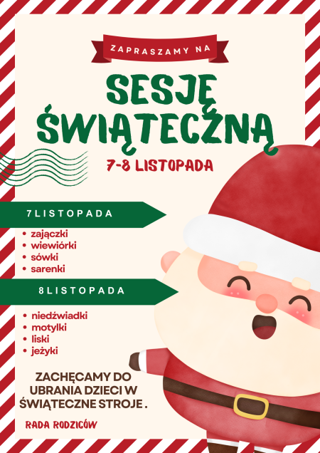 Sesja świąteczna 7-8 listopada 