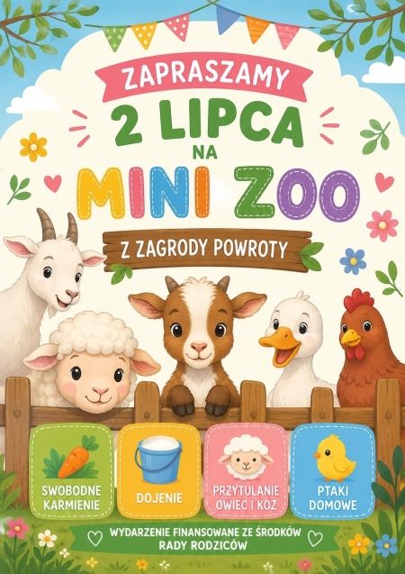 Zaproszenie na Mini Zoo z Zagrody Powroty