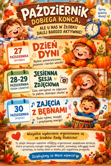 Moc atrakcji na koniec Października